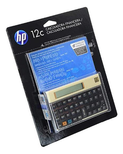 Calculadora Hp 12c Gold Dourada 120 Funções