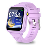 Reloj Inteligente P/niños Retysaz M/delgada 3-14 Años-morado