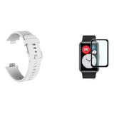 Kit Correa Compatible Huawei Watch Fit + Lamina Protectora B
