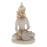 Mini Estátua De Buda Dhyani Mudra Figurine Hindu Fengshui