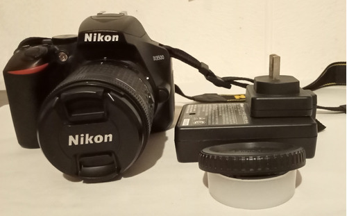 Nikon Dslr D3500 Kit + Lente 18-55 Mm Vr + Estuche 