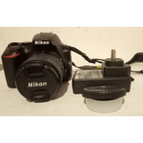 Nikon Dslr D3500 Kit + Lente 18-55 Mm Vr + Estuche 