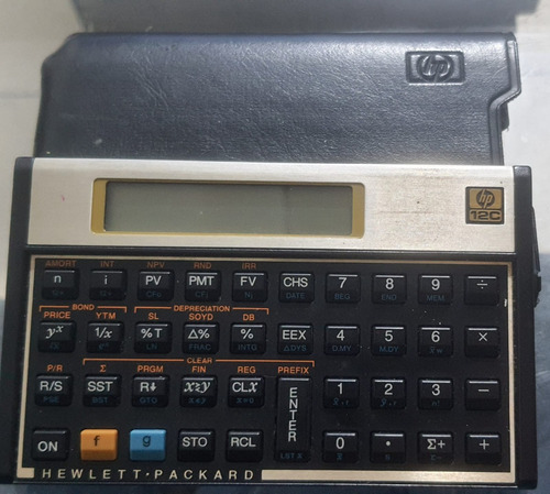 Calculadora Financeira Hp - 12c Gold Cor Gold