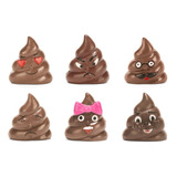 Kikkerland Magnetos De Emoji Poop 6 Pz Mg84