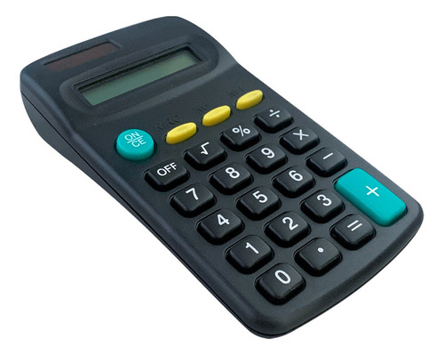Calculadora De Bolso E Mesa 8 Dígito Cor Preto Pequena