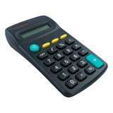 Calculadora De Bolso E Mesa 8 Dígito Cor Preto Pequena