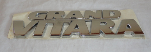 Emblema Chevrolet Grand Vitara Mide 15 X 4 Cms Original Foto 4
