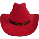 Sombrero Vaquero/texano Rojo