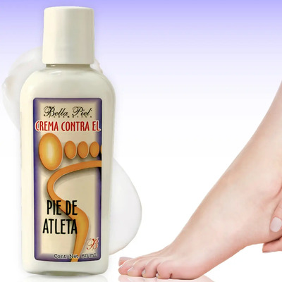 Crema Contra Pie De Atleta 60ml Antihongos Previene Mal Olor | Meses sin interés