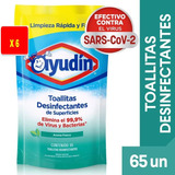 Toallitas Desinfectantes Ayudin X 6 Paquetes