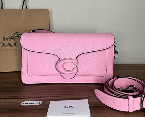 Bolsa Coach Tabby 100% Original Rosa Para Dama Envío Gratis