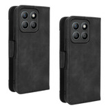 2×for Honor X8b 2 In 1 Combo Pu Wallet Card Slot Holder Case