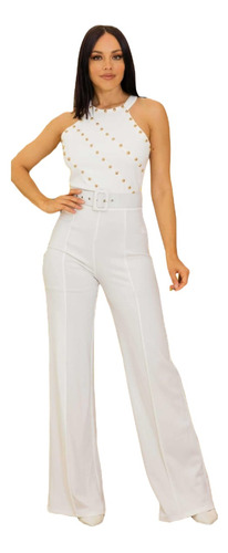 Palazzo Elegante Dama Completo Jumpsuit Estoperol Jp16755