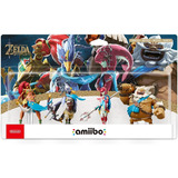 Zelda - 4 Figuras Amiibo Daruk, Mipha, Revali , Urbosa Set