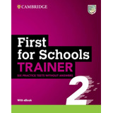 First For Schools Trainer 2 Six Practice Tests Wit, De Vvaa. Editorial Cambridge, Tapa Blanda En Inglés, 9999