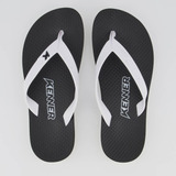 Chinelo Kenner Summer Preto E Branco