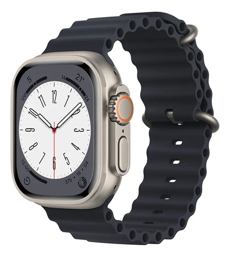 Pulseira P/ Relógio Smartwatch Apple Oceano 38 Ao 49 Mm