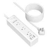 Regleta Para Escritorio Carga Rapida 12 En 1 / 2 Usb 1 Usb-c