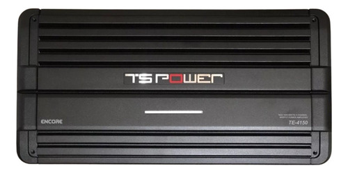 Amplificador 4 Canales Voz Y Bajo 720w. Rms Ts Power Te-4150