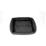 Cama Para Perro Pets Apparel Negra/negra Mediana Resistente