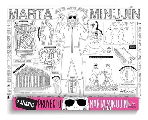 Proyecto Marta Minujin - Atlantis Mapa +3 Marcadores Atl6