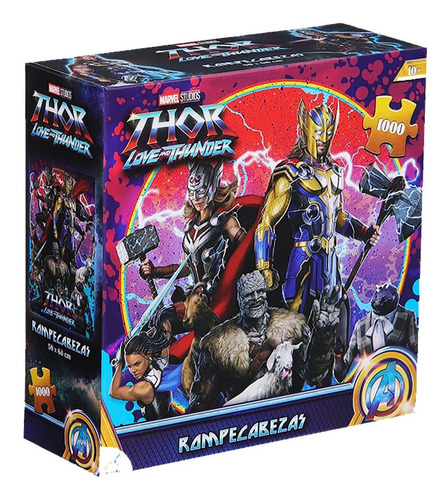 Rompecabezas Colecciónable Thor Love And Thunder 1000pz