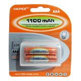 Pilas Recargables Aaa 1100mah Vapex P/ Multiples Usos