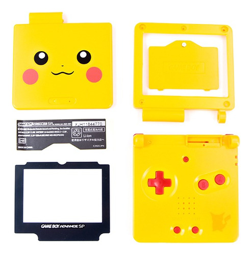 Carcasa Para Game Boy Advance (gba) Sp Edicion Pikachu