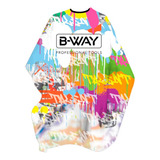 B-way Capa Corte Peluquería Barberia Impermeable Grafitti