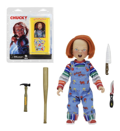 Chucky Brinquedo Assassino Neca Com Roupa Tecido - Good Guys