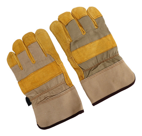 Guantes Resistentes De Piel De Vacuno Para Trabajo, Anticong