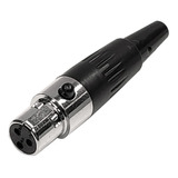 Venetian La1069 Mini  Xlr Canon 3 Hembra Tipo Akg X 20