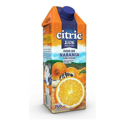 Jugo De Naranja Con Pulpa Citric 750ml | MercadoLibre