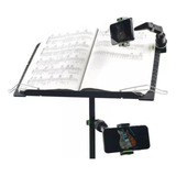 Suporte De Celular Para Clips Pedestal Partitura Microfone