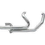 S&s Power Tune Duals Header Pipes Chrome Harley Fl Touri Zzg