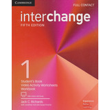 Interchange 1 Full Contact, De Jack C. Richard., Vol. 1. Editorial Cambridge University Press, Tapa Blanda En Inglés, 2017