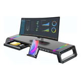 Cooskin Soporte Para Monitor De Computadora Rgb Con Soporte