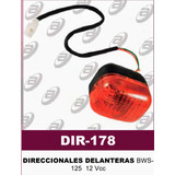 Direccionales Delanteras Bws-125