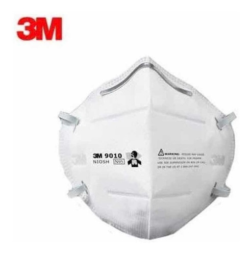 20 Pzas Cubrebocas Mascarilla Respirador N95 3m Mod. 9010 