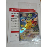 Tarjeta Pikachu Foil Preventa Pokémon Escarlata/violeta.