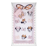 Set De Edredon Para Cama Cuna Bebe Adorable Minnie Disney