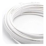 Cable Coaxial Rg6 Cabletech Trishield Imp. Blanco X100 Mts 