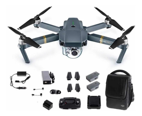 Drone Dji Profissional Mavic Pro 4k Combo Fly More