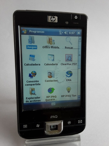 Ipaq Pocket Pc 216 Agenda Digital Programas Wm 5.0 Cargador 