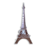 Cuadro Acrílico Espejo Torre Eiffel Irrompible 40cm X 15cm 