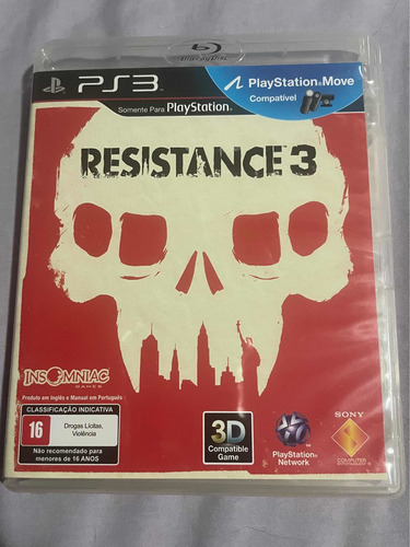 Jogo Resistance 3 Mídia Física Para Ps3 Original