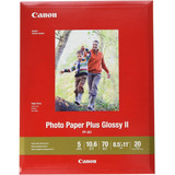 Canon Papel Fotografico Plus Glossy Ii 8.5 X 11 20 Hojas