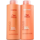 Shampo E Condicionador Wella Invigo Nutri Enrich 1litro