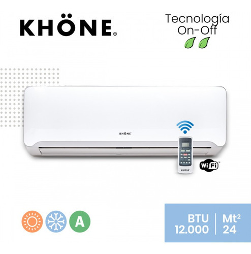 Aire Acondicionado Split Khöne On-off Wifi 18.000 Btu/h