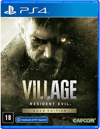 Resident Evil Village Gold Edition - Ps4 Mídia Física Nf